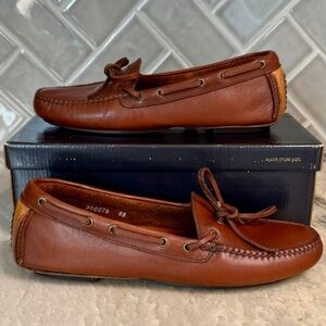 Ralph Lauren Womens Leather Driving Loafer Size 8